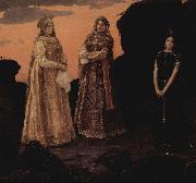 Viktor Vasnetsov Three queens of the underground kingdom 1879 china oil painting artist